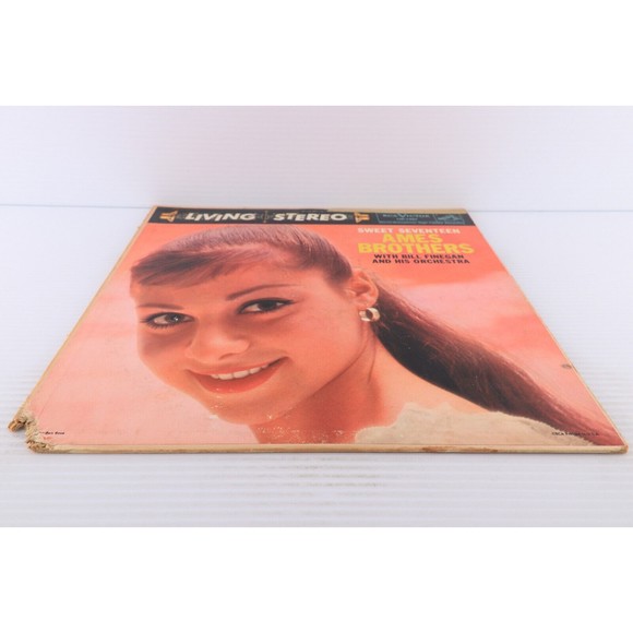 Ames Brothers w/ Bill Finegan Sweet Seventeen 1958 Stereo 12" LP Record LSP-1487 - Picture 5 of 16